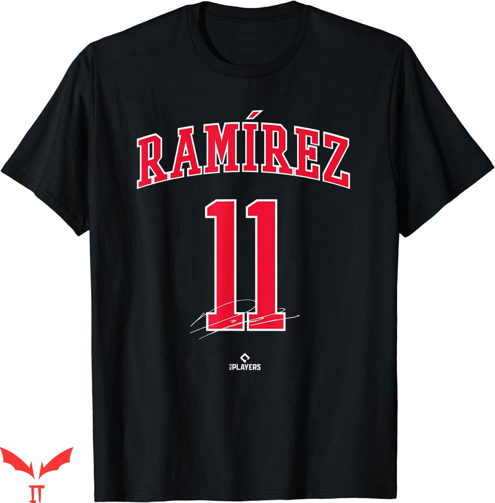 Jose Ramirez T-shirt Jose Ramirez Cleveland Baseball Player