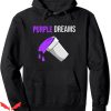 Juice World Hoodie Codeine Rap Lean Cough Purple Drank