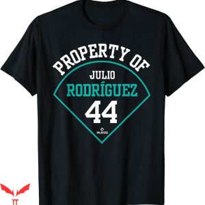 Julio Rodriguez T-shirt Property Of Julio Rodriguez T-shirt