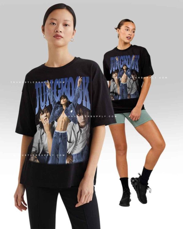 Jungkook Vintage Graphic Tshirt – Apparel, Mug, Home Decor – Perfect Gift For Everyone