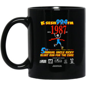 KSESH 994FM 1987 5th Annual Uncle Ricky Lunt Run For The Cure Mug 3