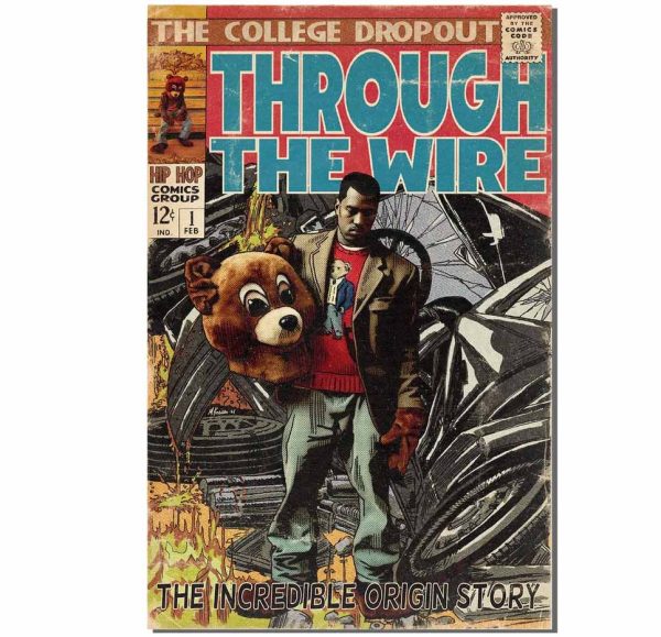 Kanye West, The College Dropout, Through The Wire Albums Cover Gift Best Poster