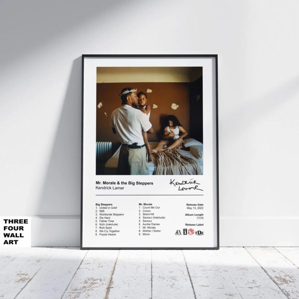 Kendrick Lamar, Mr Morale And The Big Steppers Poster aKendrick Lamar, Mr Morale And The Big Steppers Poster- Fashions Fade, Style Is Eternal