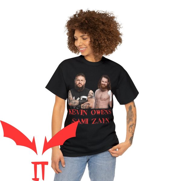 Kevin Owens T-Shirt Sami Zayn KO KZ Pro Wrestling Superstar