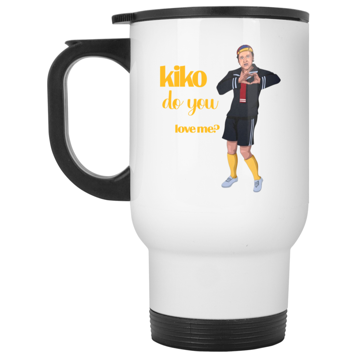 Kiko Do You Love Me White Mug Kiko Do You Love Me White Mug