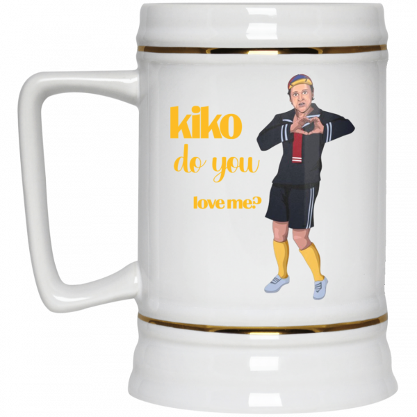 Kiko Do You Love Me White Mug Kiko Do You Love Me White Mug
