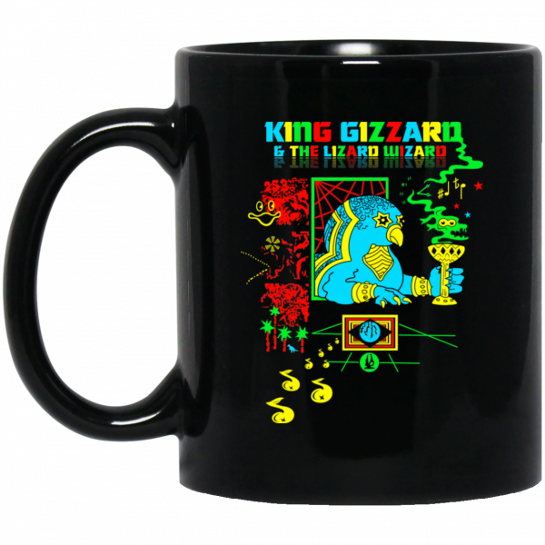 King Gizzard And The Lizard Wizard 11 15 oz Mug King Gizzard And The Lizard Wizard 11 15 oz Mug