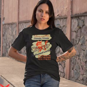Kit Kat T-Shirt Retro New Orleans Restaraunt And Bar Vintage