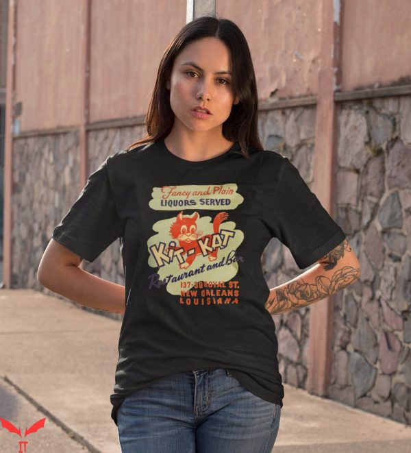 Kit Kat T-Shirt Retro New Orleans Restaraunt And Bar Vintage