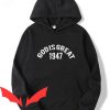 Knit Essentials Hoodie Hip Hop Couples Cool Motivational