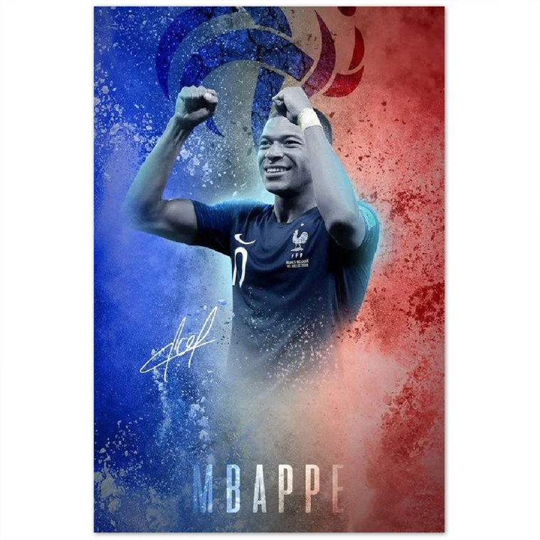 Kylian Mbappe France World Cup 2022 Wall Best Poster Kylian Mbappe France World Cup 2022 Wall Best Poster