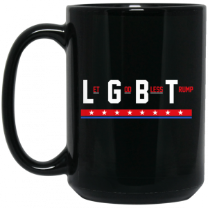 LGBT Let God Bless Trump Mug 4
