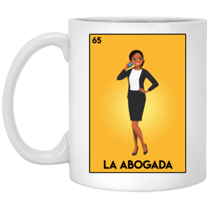 La Abogada White Mug