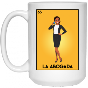 La Abogada White Mug 7