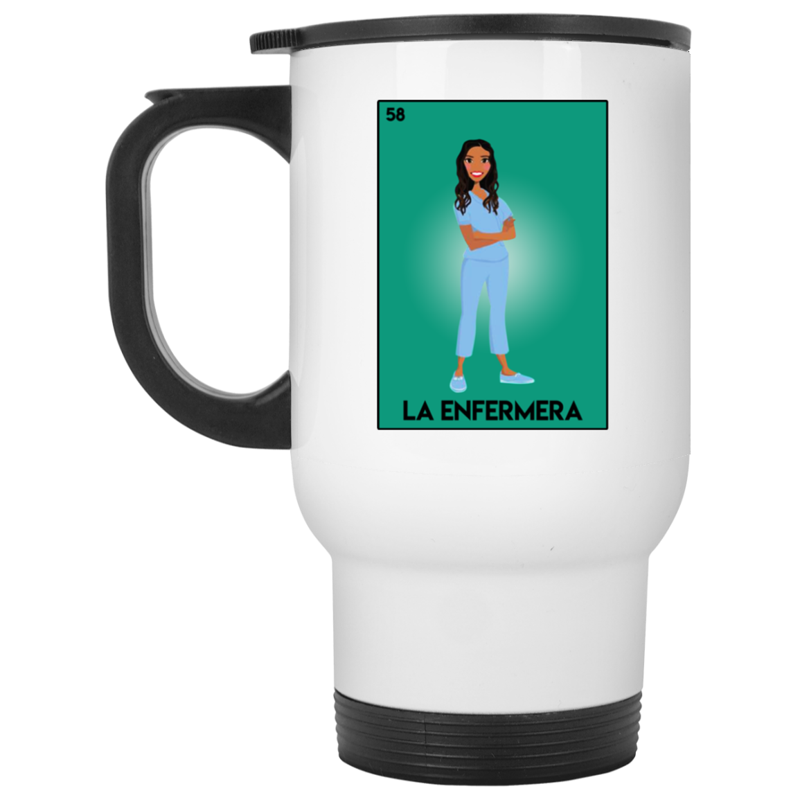 La Enfermera White Mug La Enfermera White Mug