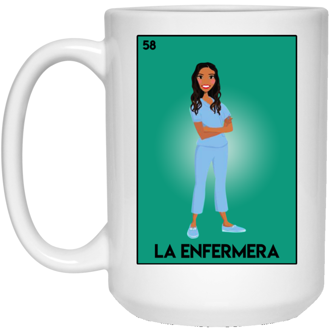 La Enfermera White Mug La Enfermera White Mug