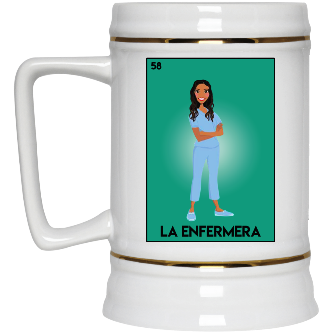La Enfermera White Mug La Enfermera White Mug