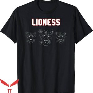 Ladies England T-Shirt England Lioness Football T-Shirt