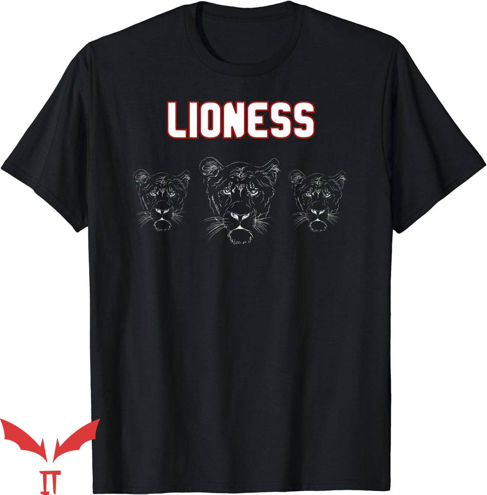 Ladies England T-Shirt England Lioness Football T-Shirt