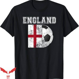 Ladies England T-Shirt Soccer Futbol Football T-Shirt NFL