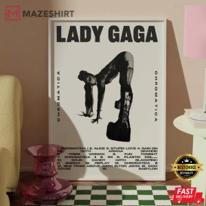 Lady Gaga Chromatica Full Track List Poster