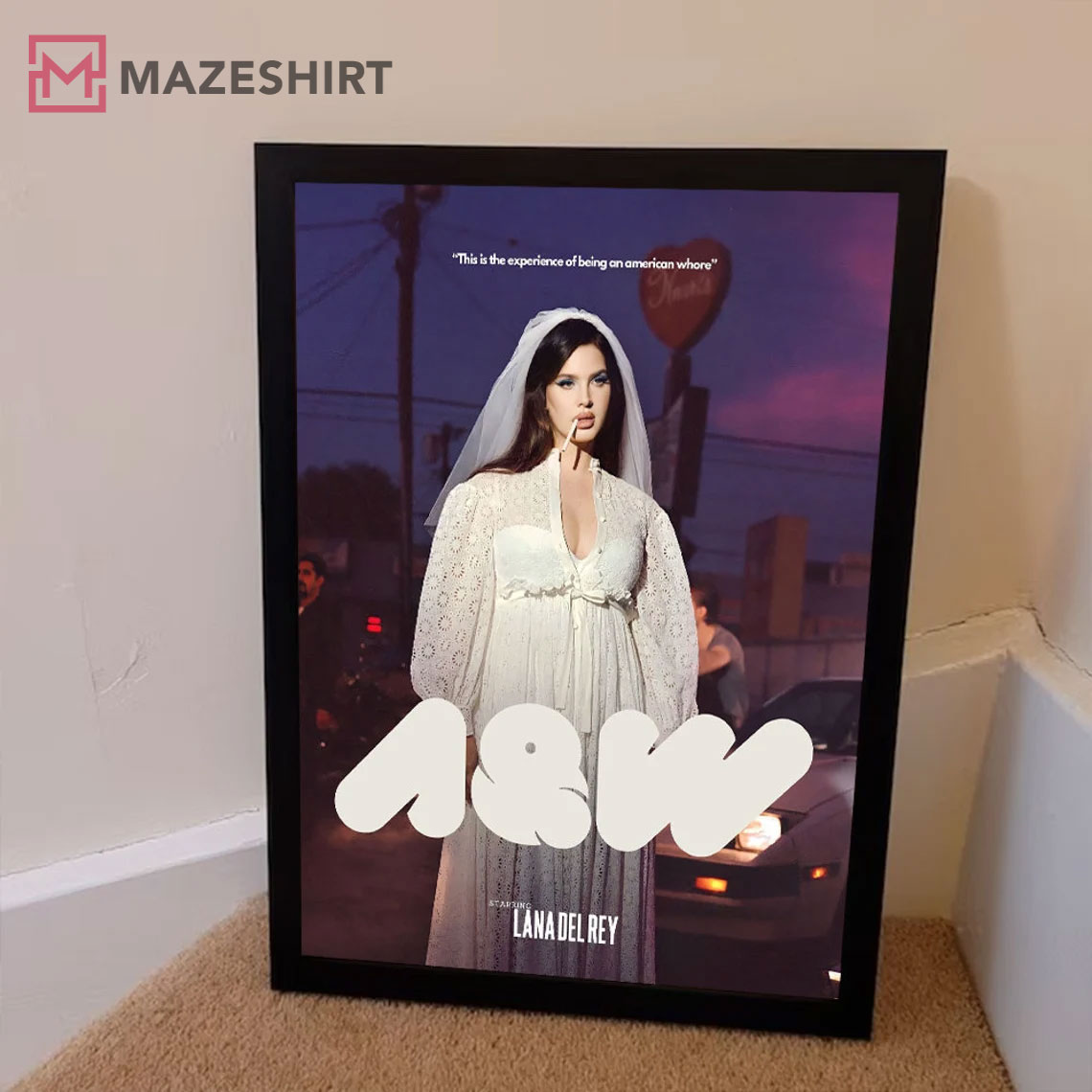 Lana Del Rey’s A&W Poster Lana Del Rey’s A&W Poster