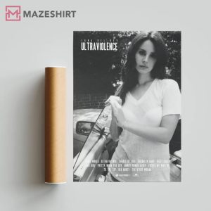 Lana Del Rey ‘Ultraviolence’ Album Gift Fan Poster