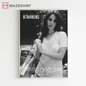Lana Del Rey ‘Ultraviolence’ Album Gift Fan Poster