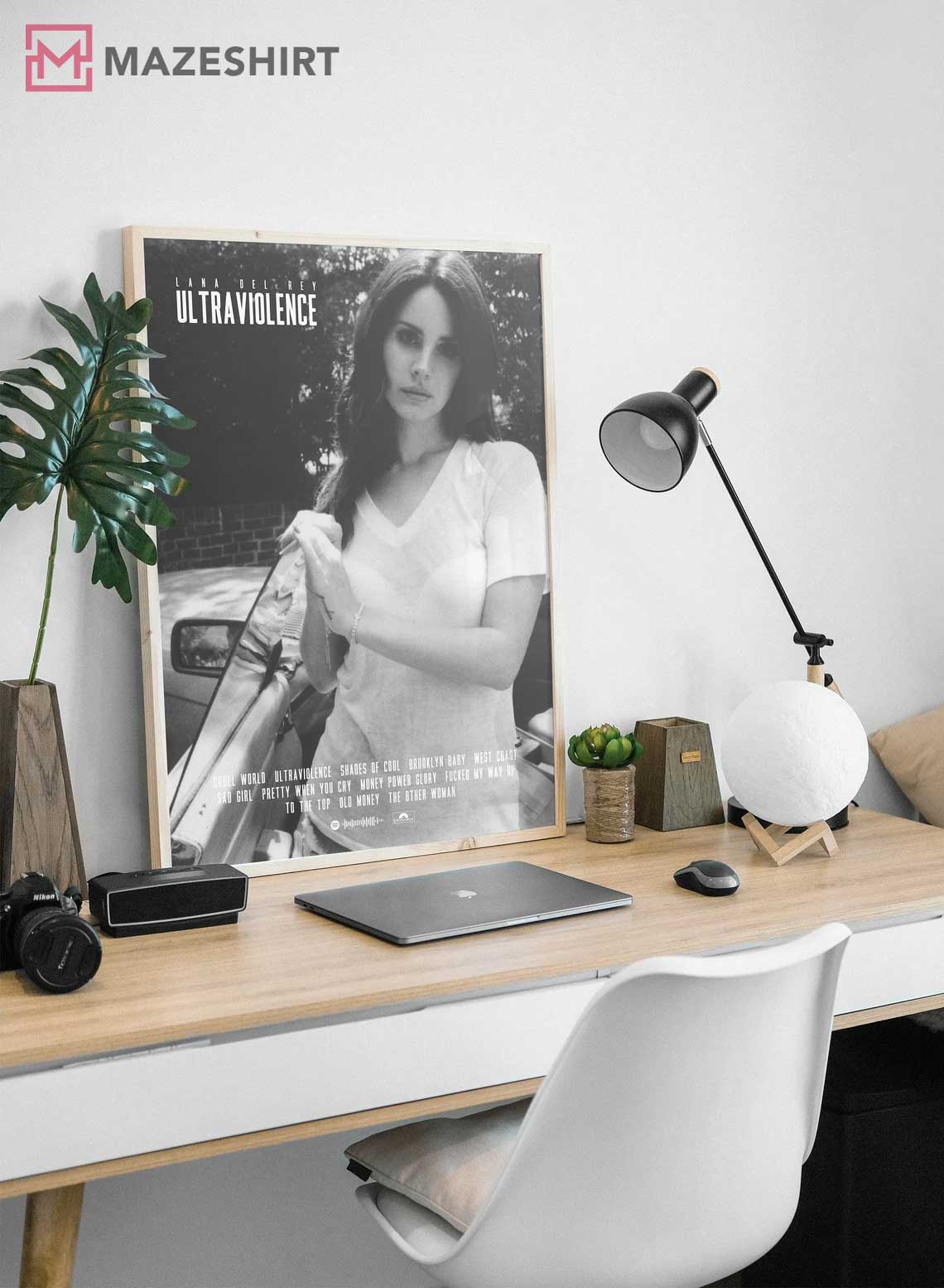 Lana Del Rey 'Ultraviolence' Album Gift Fan Poster Lana Del Rey 'Ultraviolence' Album Gift Fan Poster