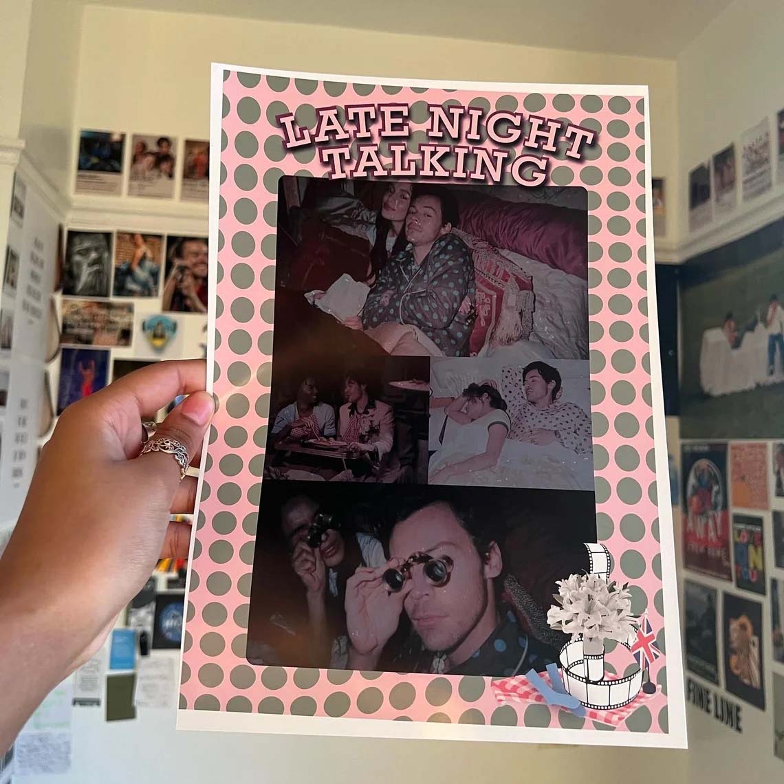 Late Night Talking Harry Styles Poster Late Night Talking Harry Styles Poster