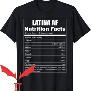 Latina Af T-Shirt Latina Nutrition Facts