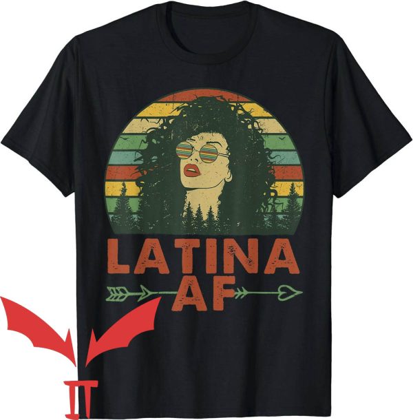 Latina Af T-Shirt Vintage Latino