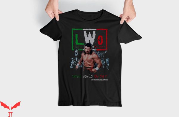 Latino World Order T-Shirt Eddie Guerrero 1990 Wrestling