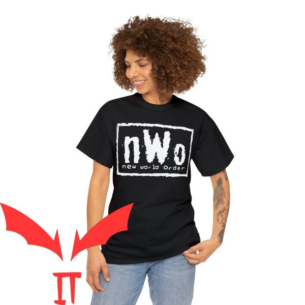 Latino World Order T-Shirt New World Order NWO Logo WCW WWE