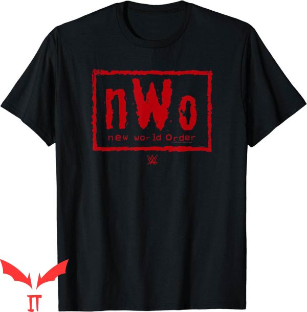 Latino World Order T-Shirt WWE NWO Red New World Order Logo