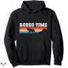 Lazy J Hoodie Rodeo Time Cowboy Wild