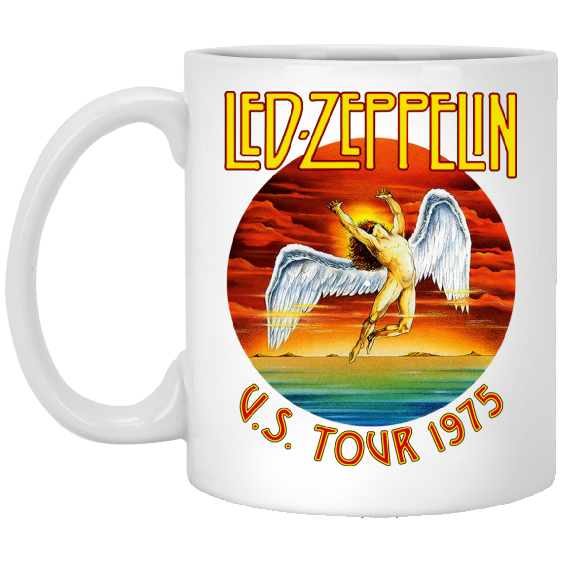 Led Zeppelin US Tour 1975 Mug Led Zeppelin US Tour 1975 Mug