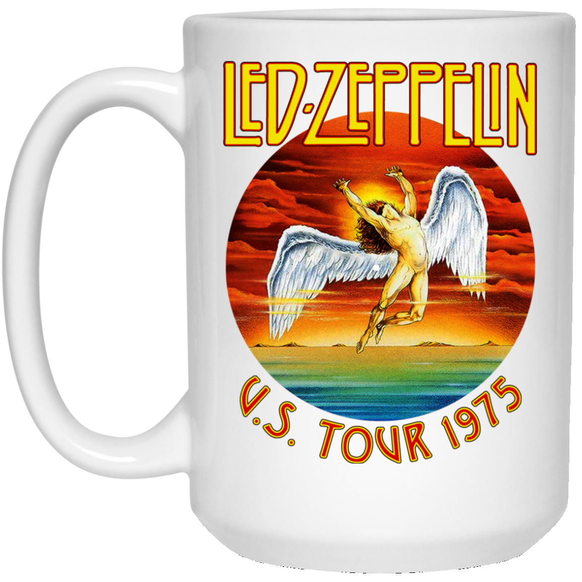 Led Zeppelin US Tour 1975 Mug Led Zeppelin US Tour 1975 Mug