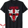 Like A Lioness T-Shirt Football Lioness English Flag Tee NFL