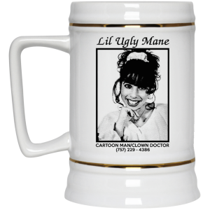 Lil Ugly Mane Cartoon Man Clown Doctor White Mug 4