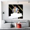 Lionel Messi Kissing World Cup Best Poster