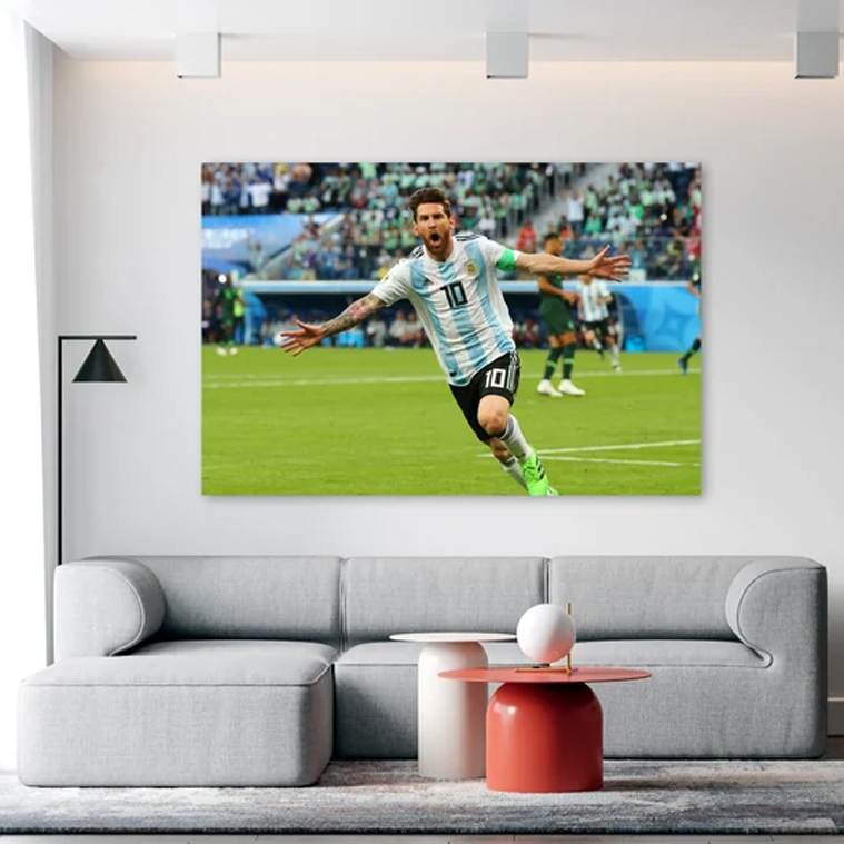 Lionel Messi World Cup 2022 canvas Argentina Football 