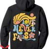 Love Never Fails Hoodie Positivity Quotes Aesthetic Words