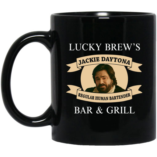 Lucky Brew's Bar & Grill Regular Human Bartender Mug Lucky Brew's Bar & Grill Regular Human Bartender Mug