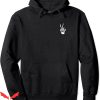 Lurking Class Hoodie Skeleton Hand Peace Sign Bones Pullover