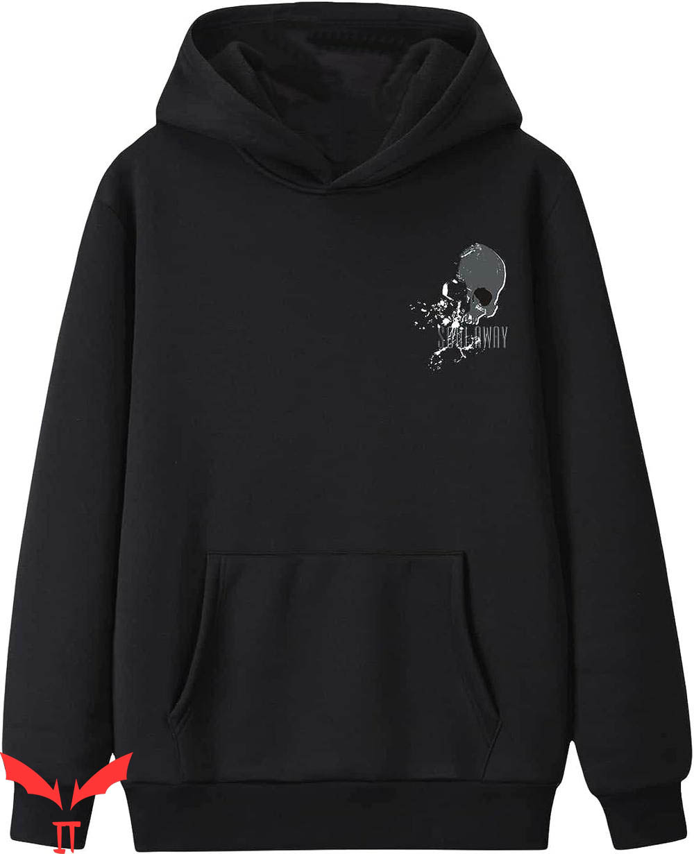 Lurking Class Hoodie Skull Wings Print Drawstring Pullover Lurking Class Hoodie Skull Wings Print Drawstring Pullover
