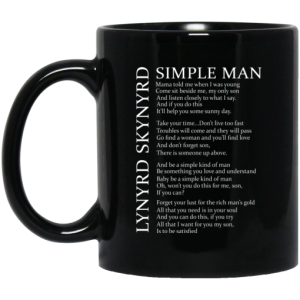 Lynyrd Skynyrd Simple Man Mug 3