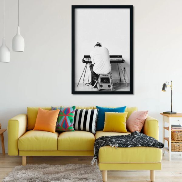 Mac Miller Black And White Music Poster