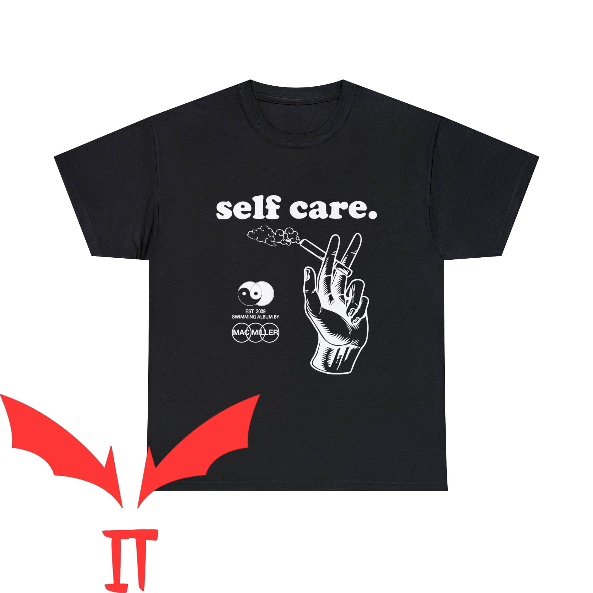 Mac Miller Self Care T-Shirt Swimming Album Art Inspired Mac Miller Self Care T-Shirt Swimming Album Art Inspired