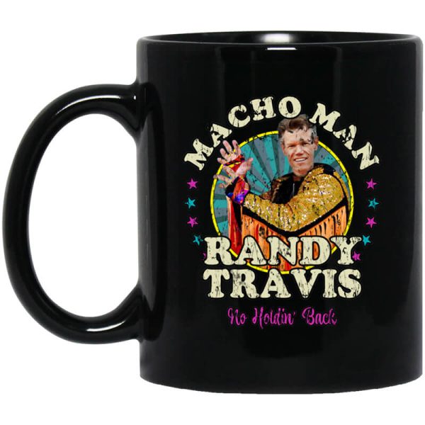 Macho Man Randy Travis No Holding Back Mug